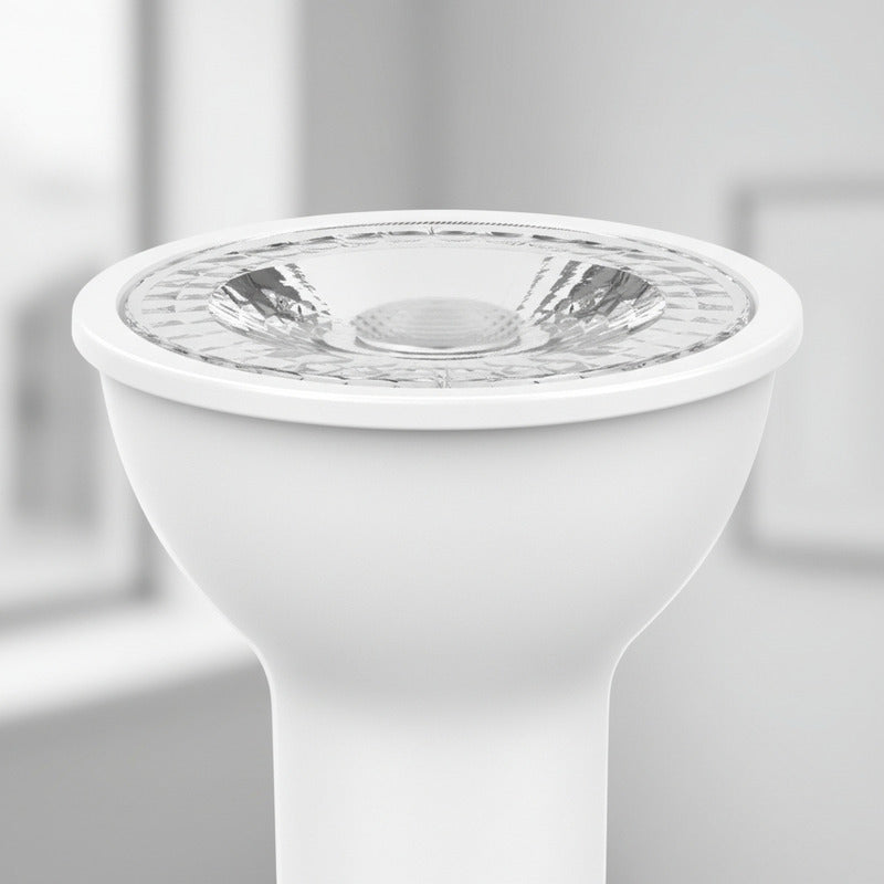 Dicroica Led Lampara Aluminio Dimer Tienda Oficial Blanco Frío