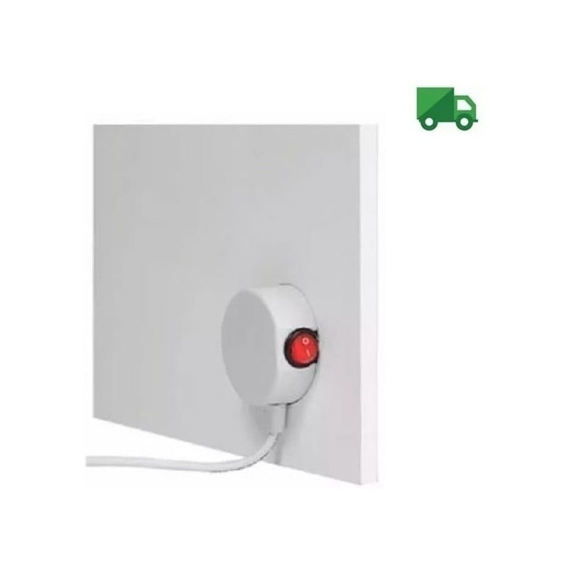 Combo 2 Panel Placa 480w Calefactor Electrico Bajo Consumo Blanco