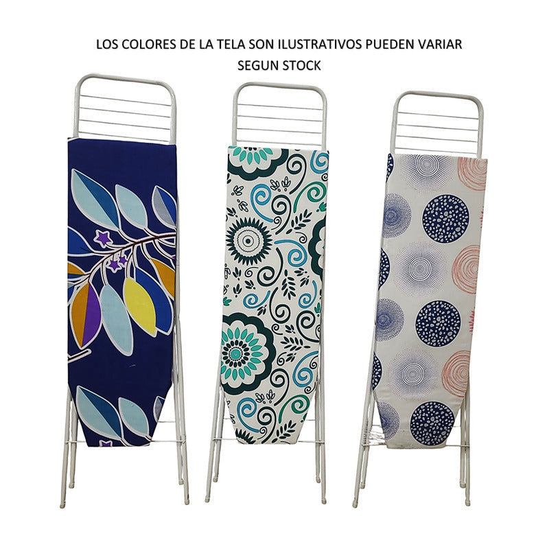 Tabla De Planchar Plegable Exahome C/ Apoya Plancha Practica Color Floreado