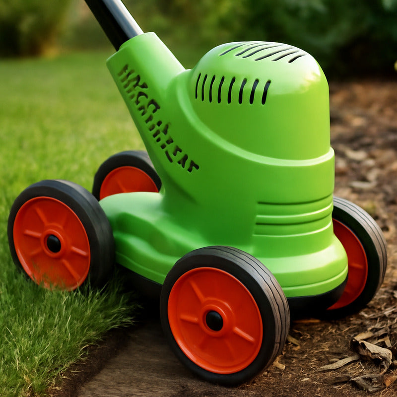 Bordeadora Cortadora 900w Carro Pasto Cesped 2 Rulemanes Verde Claro