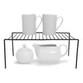Organizador Alzada Alacena Exahome Reforzado Metal Estante Color Negro