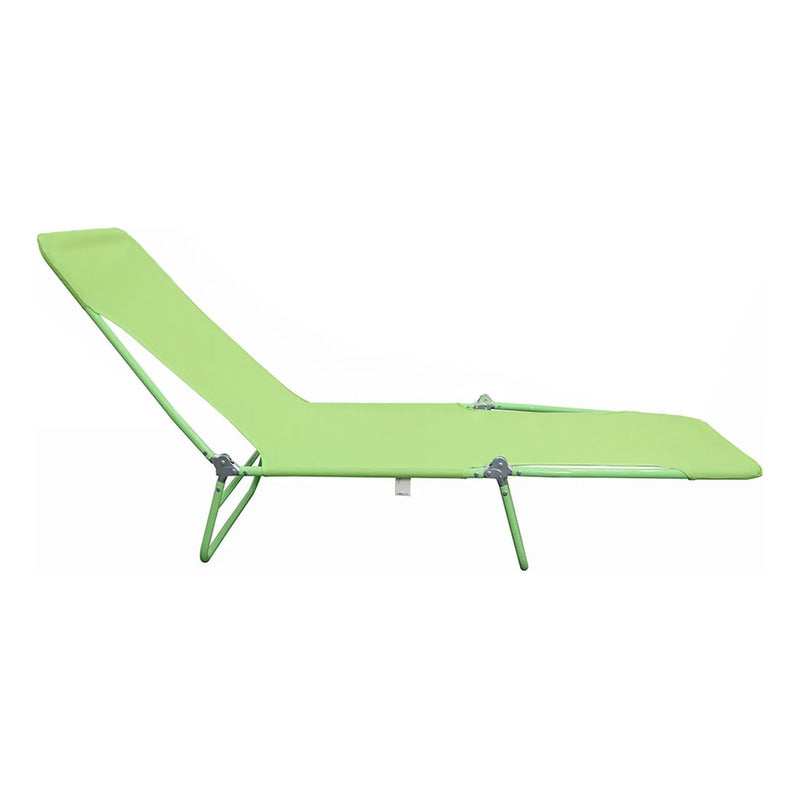 Silla Reposera Cama Playera Reclinable Plegable Casa Parque