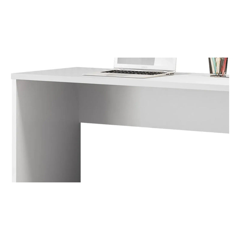 Escritorio Articulado Mesa De Computación Con Extension Blanco
