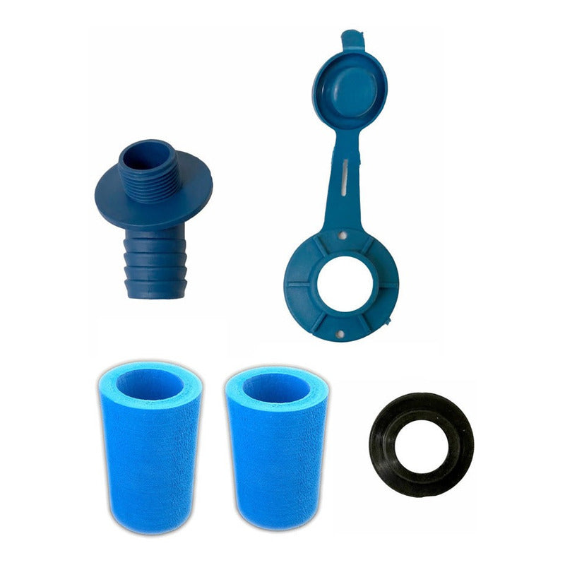 Kit Adaptador De Bomba Filtro Apto Pileta Pelopincho Bestway