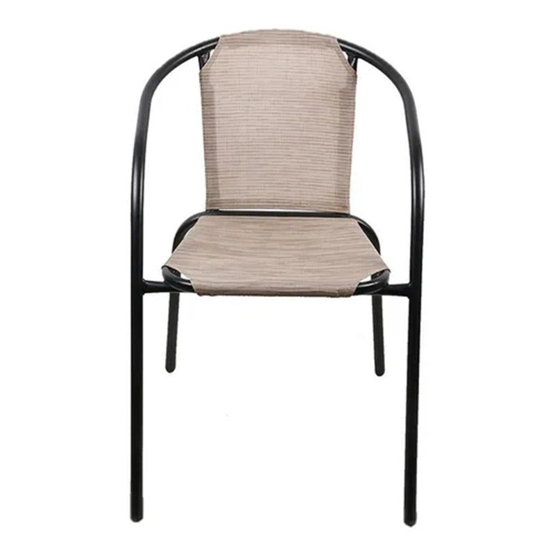 Silla Jardín E Interior Apilable H Tienda Oficial Beige
