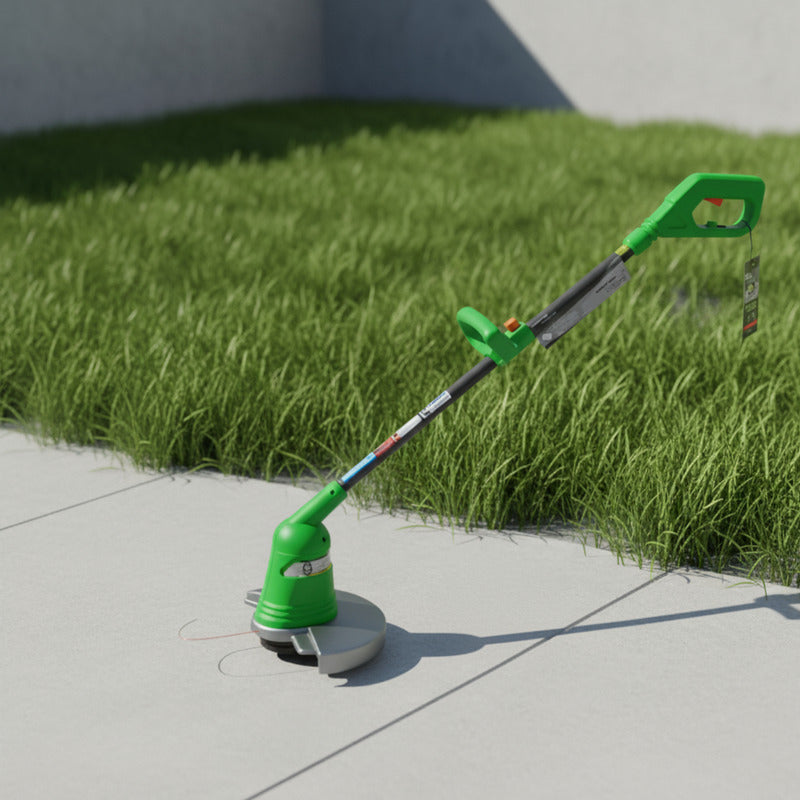 Bordeadora Electrica 700w Nacional Doble Ruleman Garantia Verde
