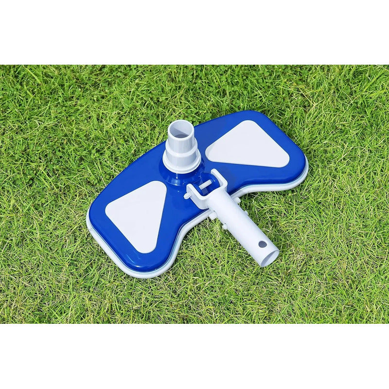 Barrefondo Solo Cepillo Bestway Accesorio Repuesto Pileta Blanco