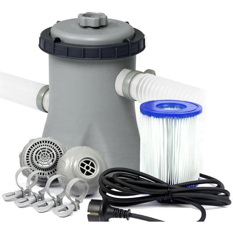 Bomba Filtro 58383 Para Pileta De Lona Exahome Conectores