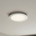 Plafon Panel Led Embutible Redond Tienda Oficial Blanco Cálido