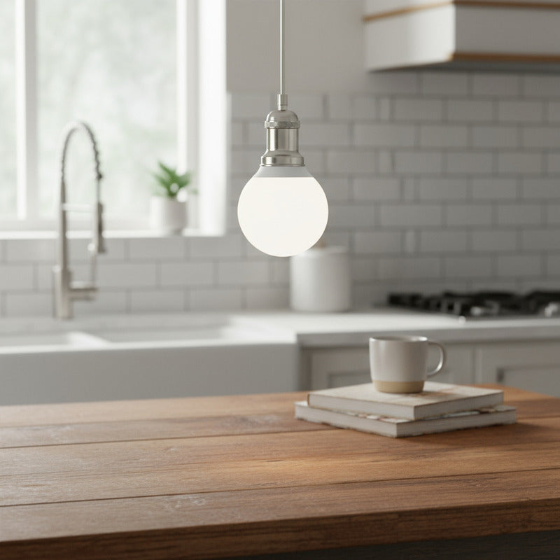 Lampara Led Foco Clasica A60 7w Luz Fria Pack 10 Unidades Blanco Frío