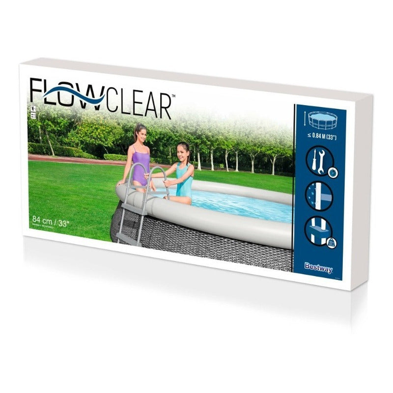 Escalera Para Piscina De 84 Cm Bestway Modelo 58430