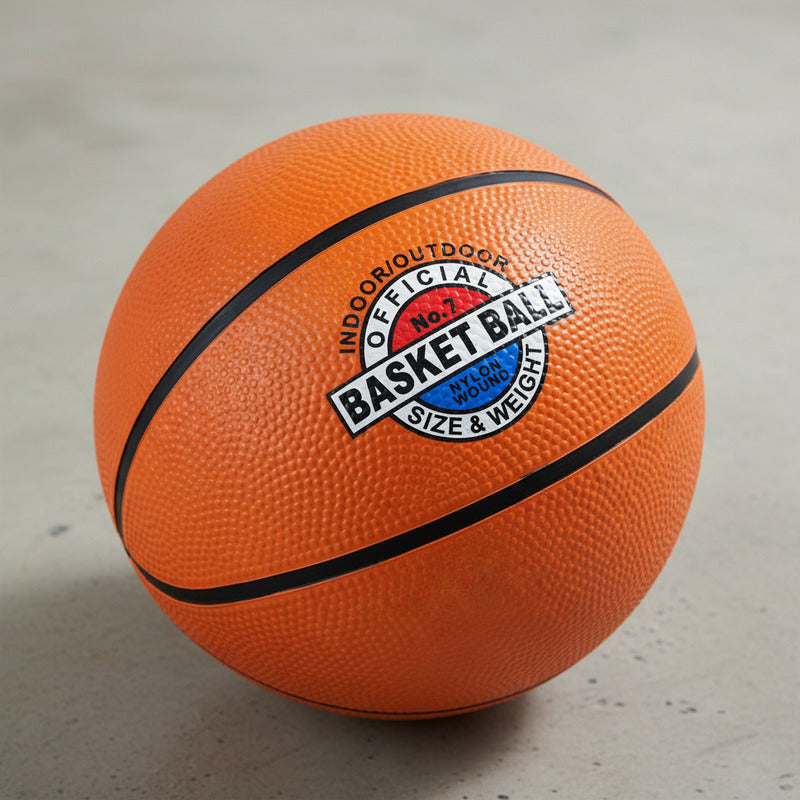 Pelota De Basquet N5 Mediana Para Uso En Interior Y Exterior Marrón