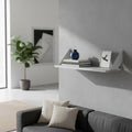 Estante C/ Mensulas Exahome 60x20x18mm Repisa Comercio Hogar Blanco