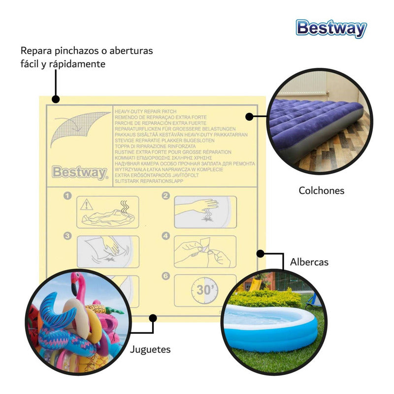 Caja Parche Bestway 36 Blister De 10unid Venta Por Mayor