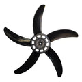Pala 5 Aspas Ventilador Turbo Exahome Magiclick 20 Pulgadas Color Negro