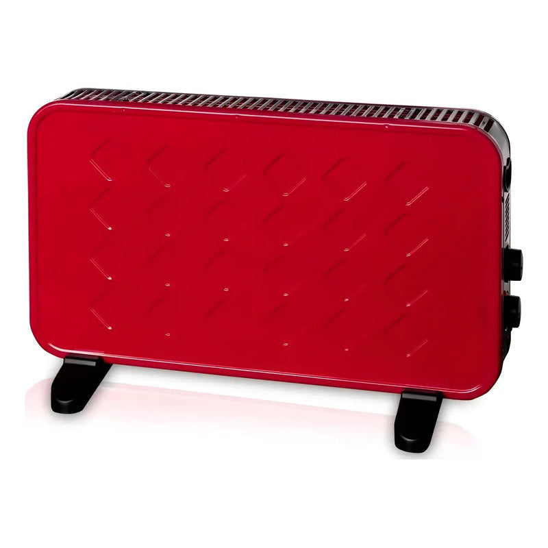 Panel Calefactor Alta Gama Elegante Placa Estufa Termostato Rojo