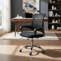 Silla De Escritorio Exahome Gas Gamer Ergonómica Negra Negro Malla