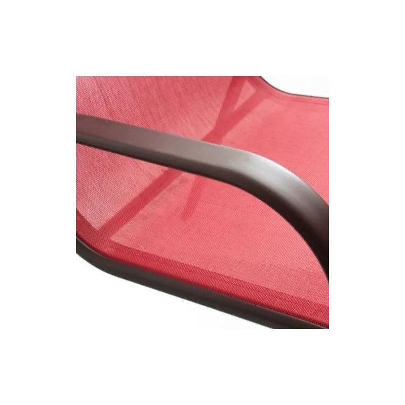 Silla Reposera Sling Textileno Apilable Jardin Country Hogar