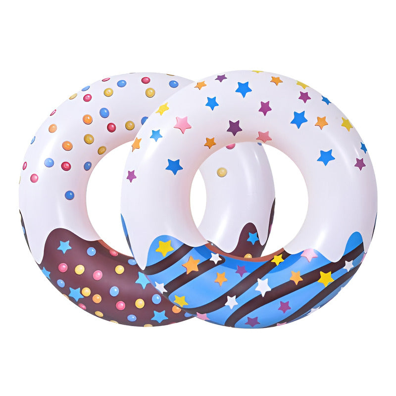 Sun Club Inflable Dona 115cm 37601 Color Multicolor