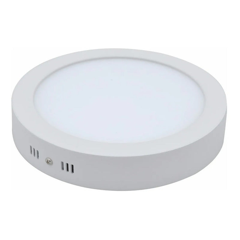 Ventilador De Techo Exahome Plafon Led 615 Skf Ind. Arg 1.2 M Blanco Metal 4