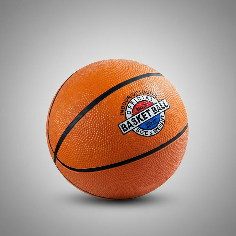 Pelota De Basquet N5 Mediana Para Uso En Interior Y Exterior Marrón