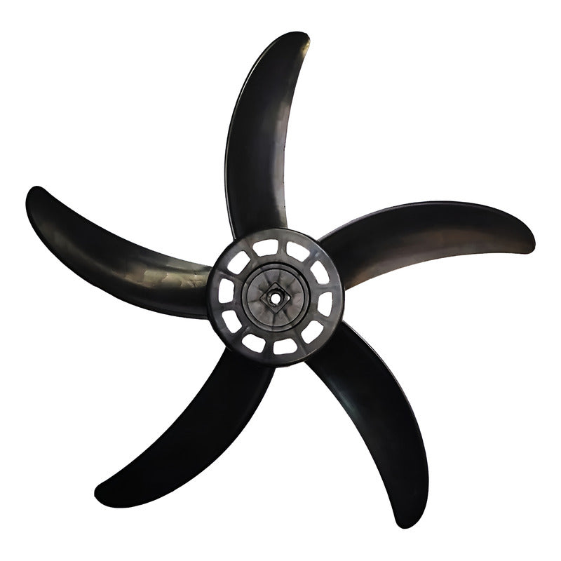 Pala 5 Aspas Ventilador Turbo Exahome Magiclick  20 Pulgadas Negro