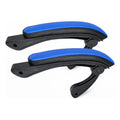 Juego De Apoya Brazos Para Silla Gamer Repuesto Exahome Azul Cuero Sintético
