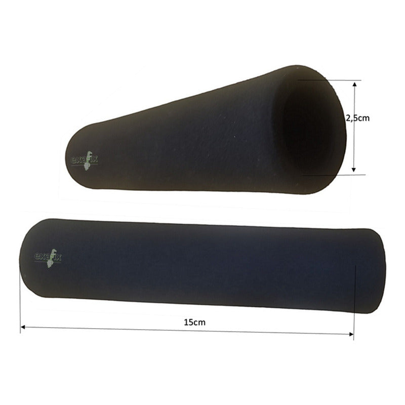 Puños Manopla Grip Bicicleta Barra Dorsa Tienda Oficial Negro