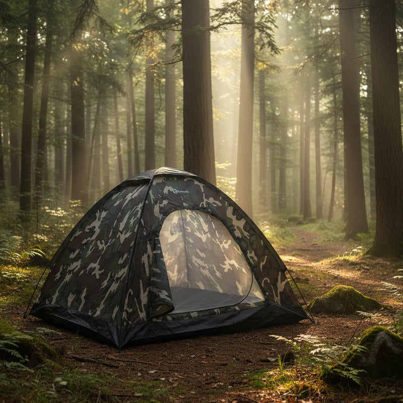 Carpa 2p Autoarmable Iglu Exahome 2x150x110 + Colchon 2p