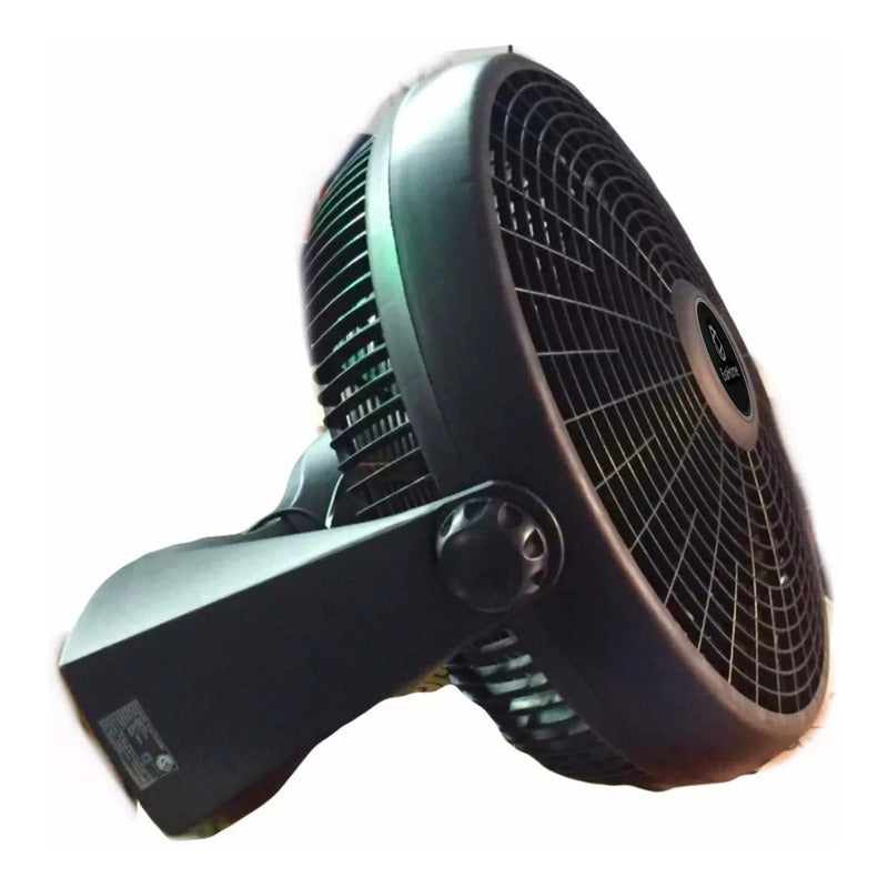 Ventilador Turbo Exahome Mesa Pared Techo Ideal Casa Oficina 30.48 Cm 1 Negro Pvc 5