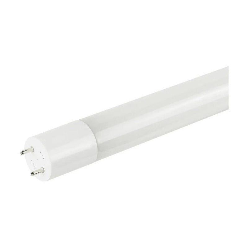 Tubo Led T8 18w Frio Vidrio Bajo Consumo Color De La Luz Blanco Frío
